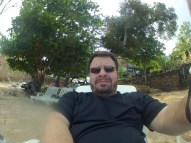 Relaxing on the beach in Cuba